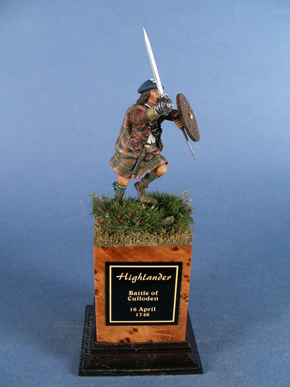 Highlander alla battaglia di Culloden, 1746