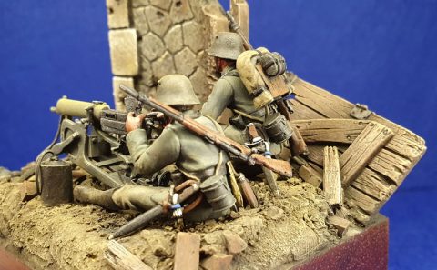 Modello Mitragliatrice MG 08/15 Spandau WWI - Sarik Hobbies - Scegli Scala 1/4, 1/5, 1/6 - Foto 3
